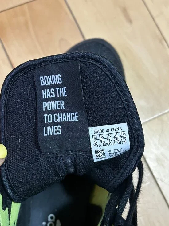 Adidas Boxing Shoes - Unisex - Gently worn - W 6.5, M 5.0 - Picture 7 of 7